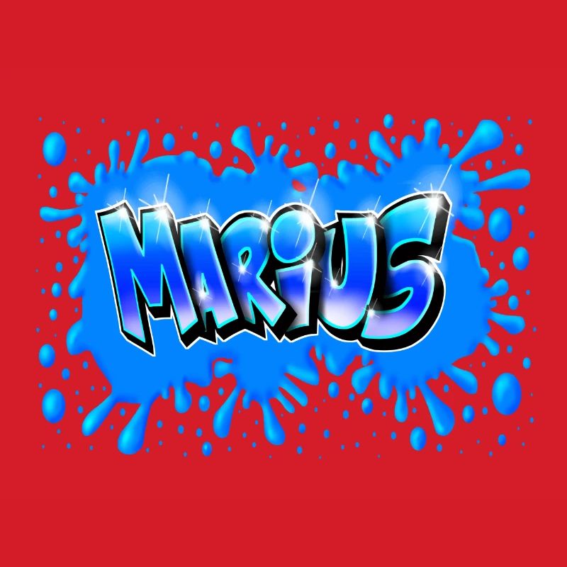 MARIUS GRAFFITI NAME PRINTABLE