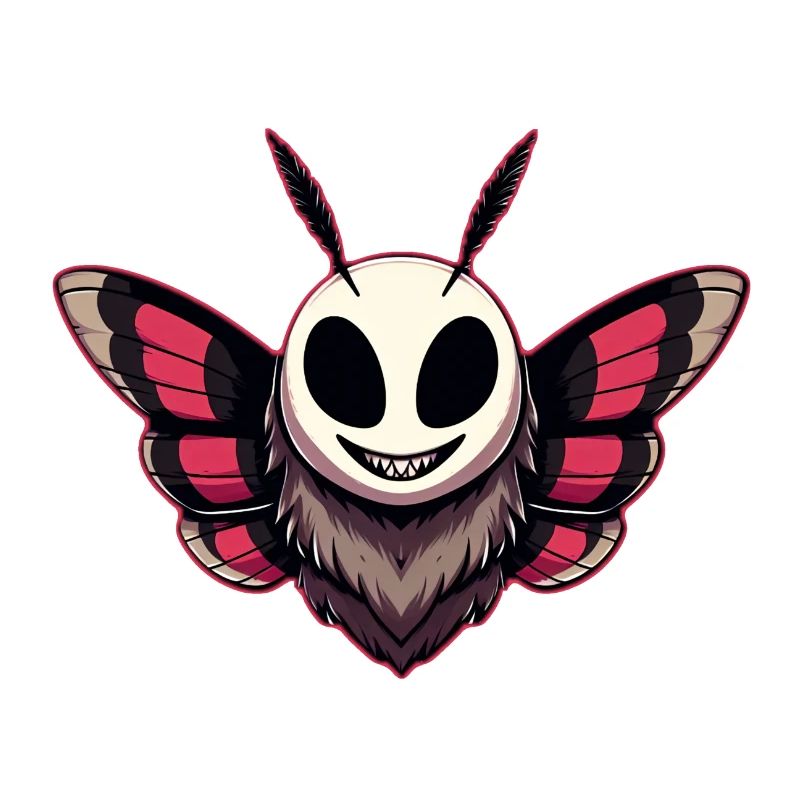 Evil Moth - Mothman Cryptid