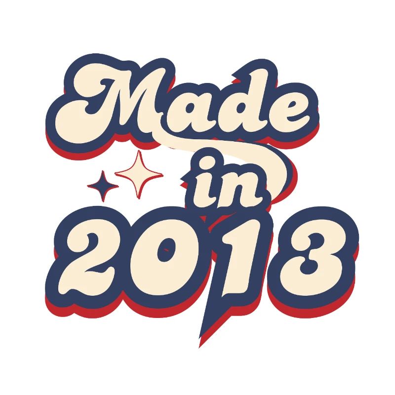 Made in 2013 retro