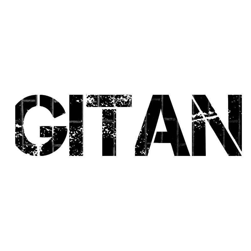 Gitan usé brique brun