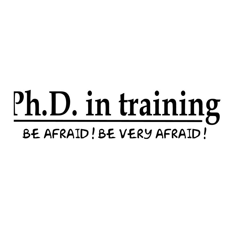 PhD in training