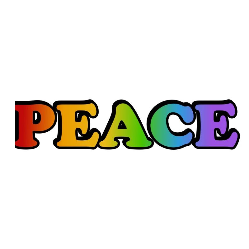 Peace rainbow