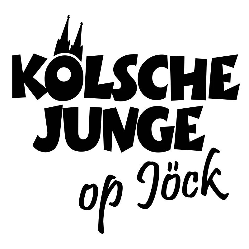 Kölsche Junge op Jöck - Kölsch - Köln - Kölner