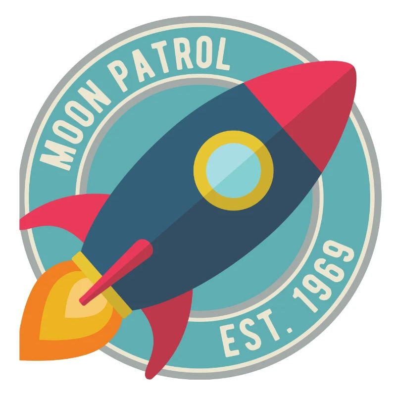Fusée Moon Patrol Rocket