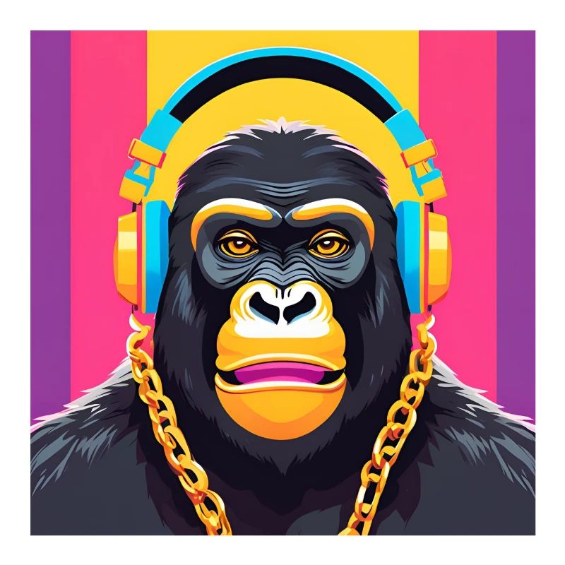 Gorilla, Primat, Affe