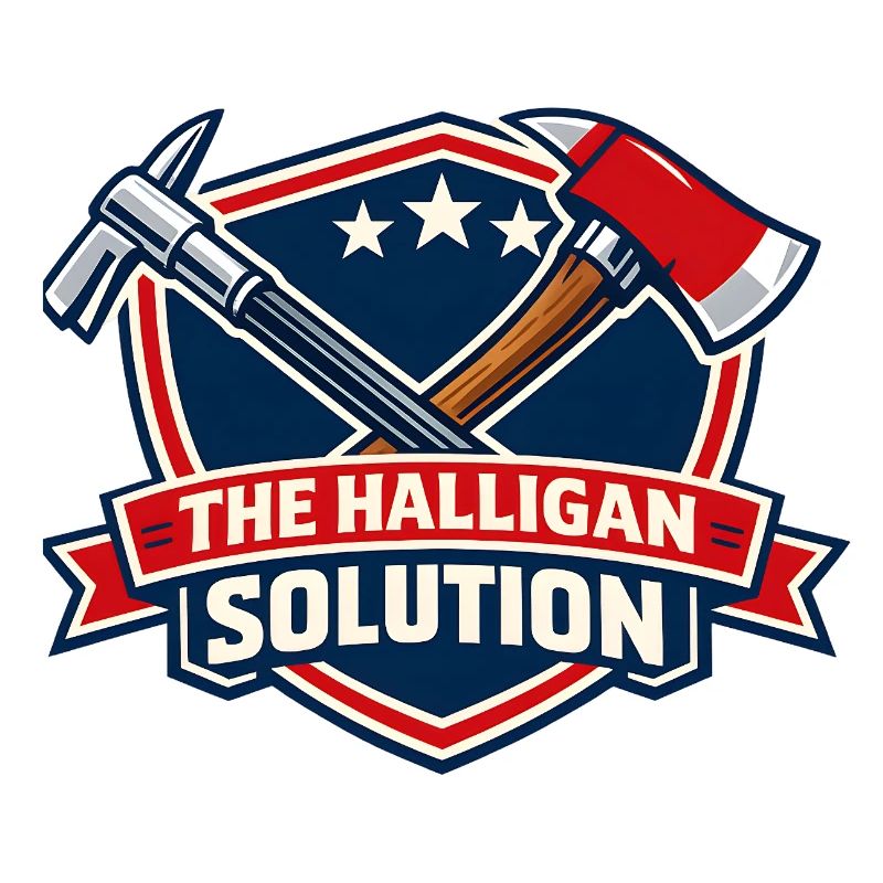 Halligan Solution Shield Graphic