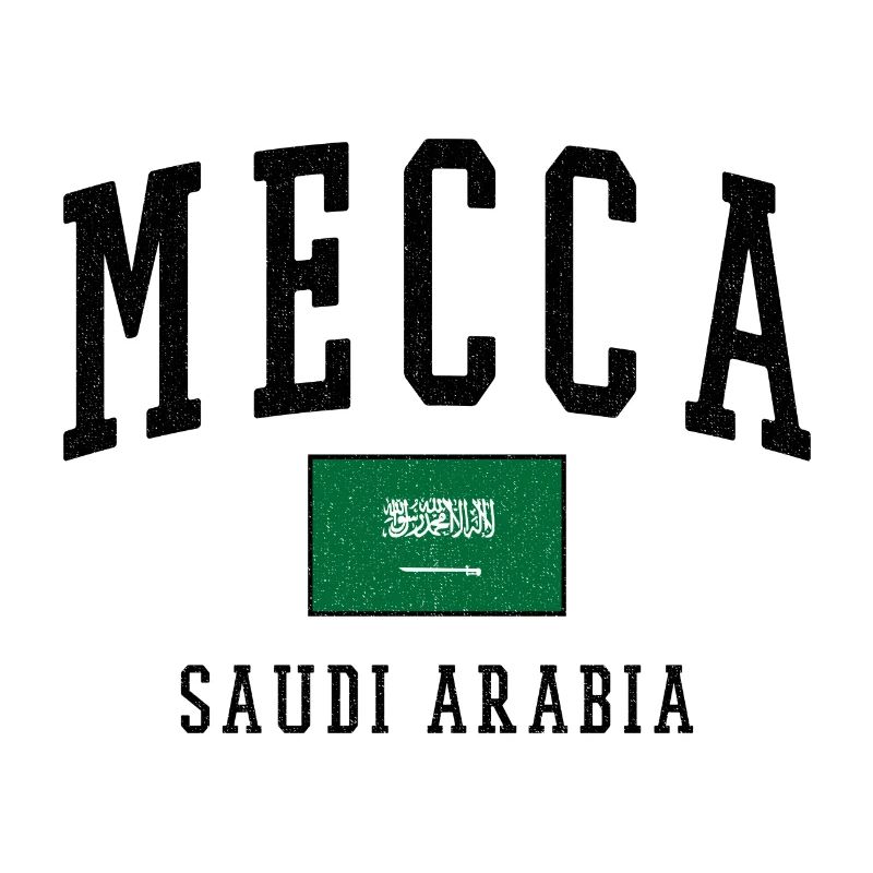 Mecque, Arabie Saoudite : Conception du drapeau