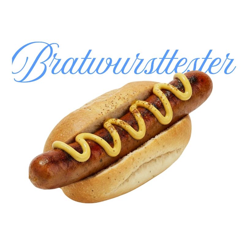 Deftiger Hotdog mit Senf