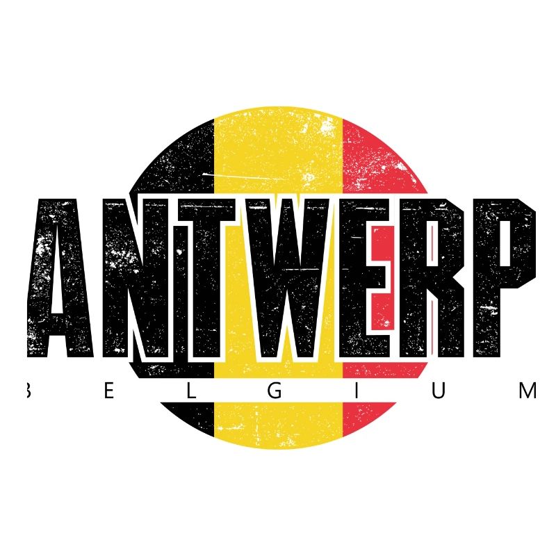 We Emblem Split Yellow Red
