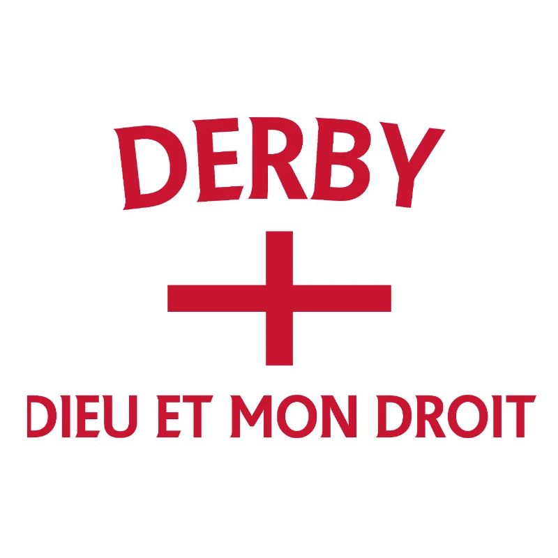 Conception du drapeau de l’Angleterre Derby