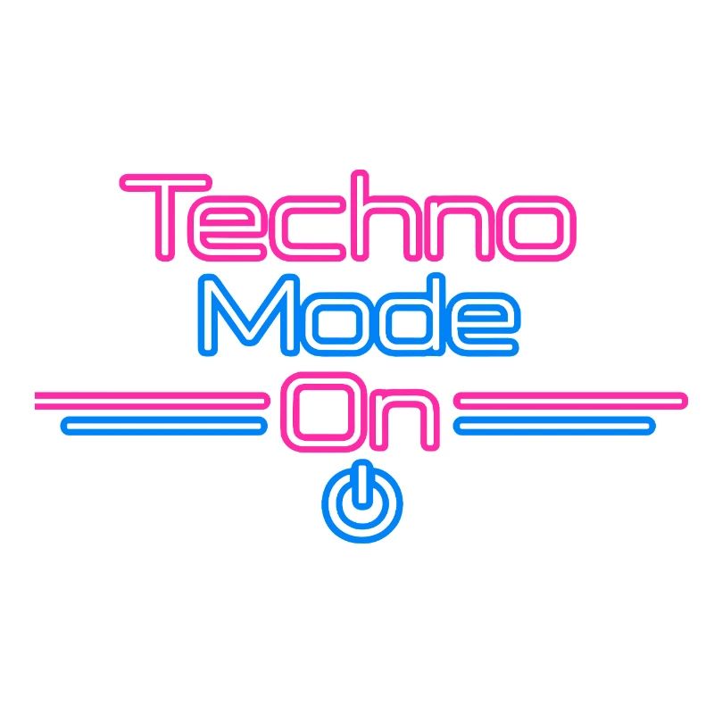 Techno Mode Neon On