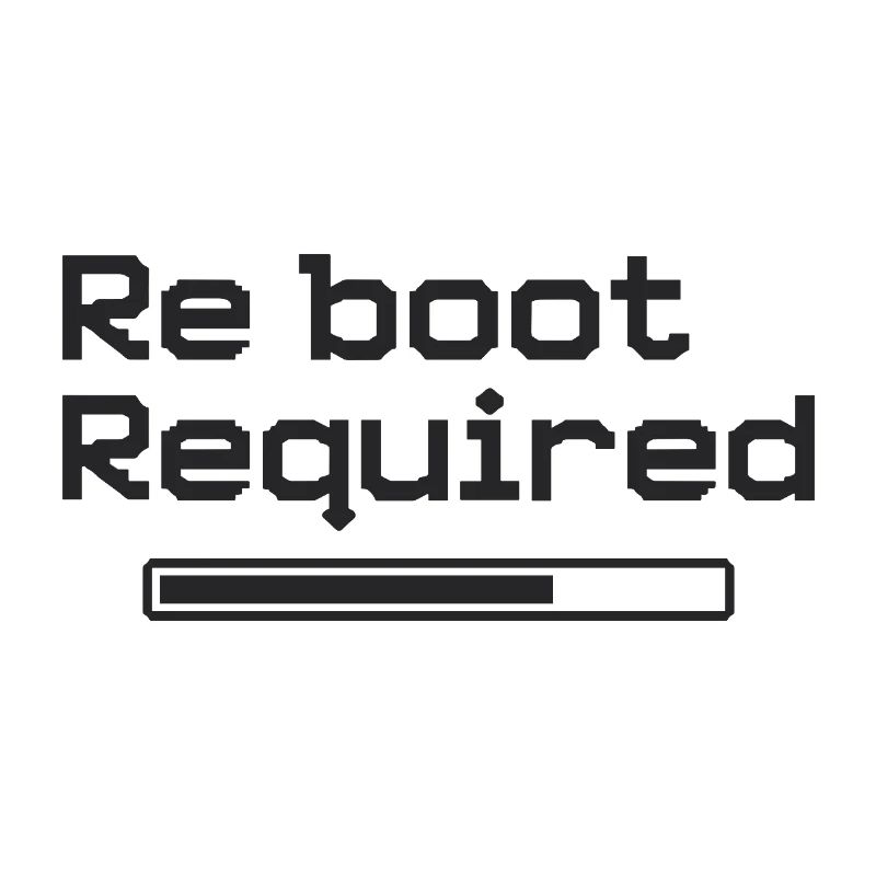 Reboot Required – Retro Gaming Style