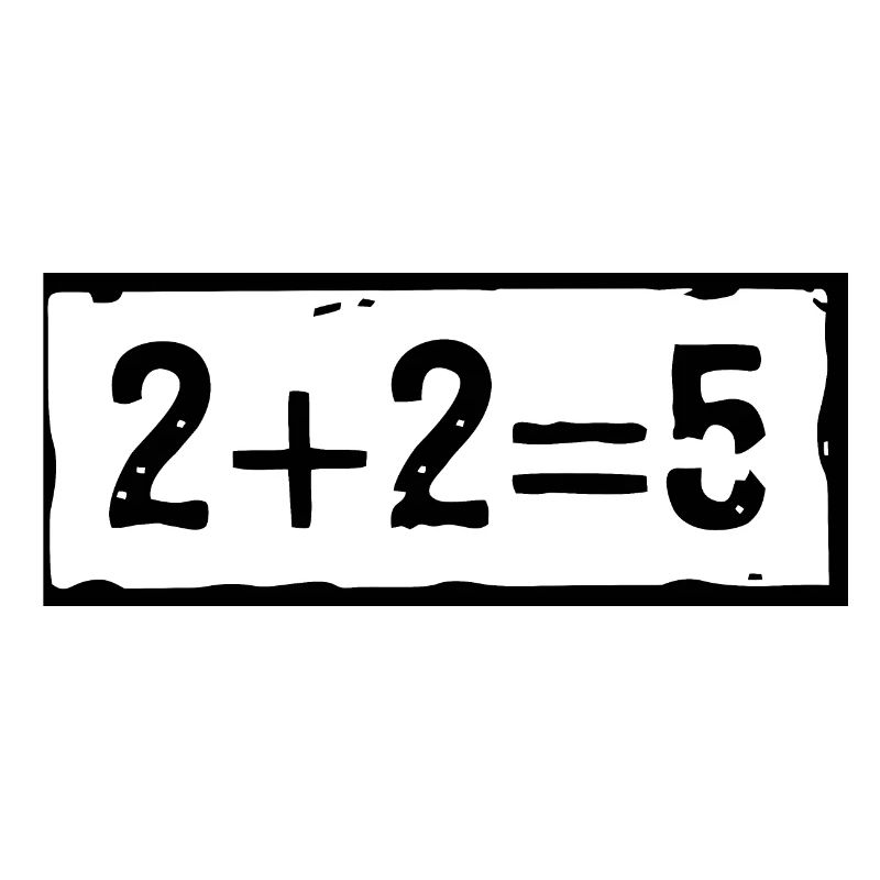 2 plus 2 equals 5