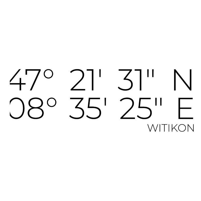 Coordinates Witikon Kreis 7 Zurich