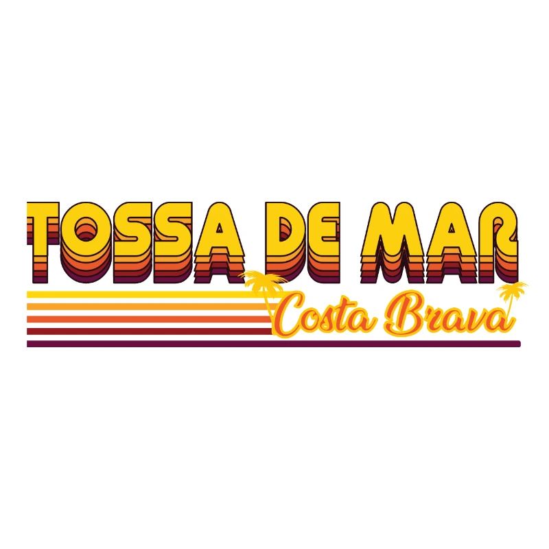 Tossa de mar commerliches Costa Brava Design