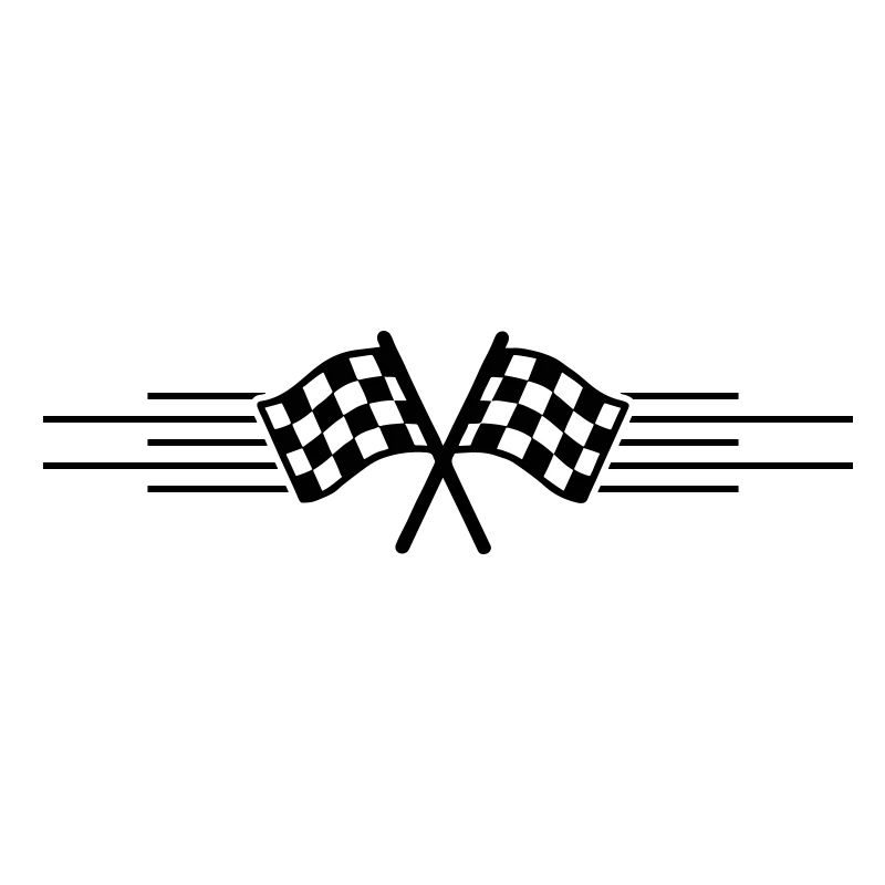Course de drapeaux de course