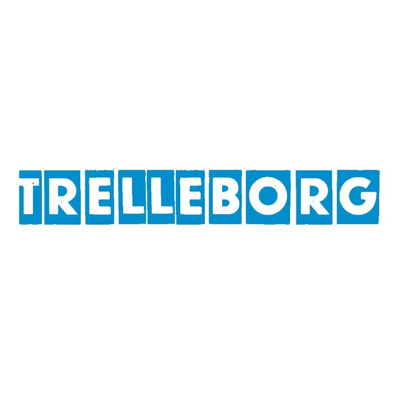 Trelleborg – Conception de texte bleu