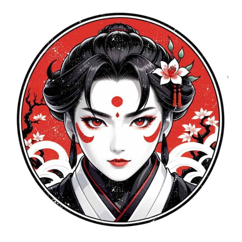 Samurai-Krieger - Japan - Dämon