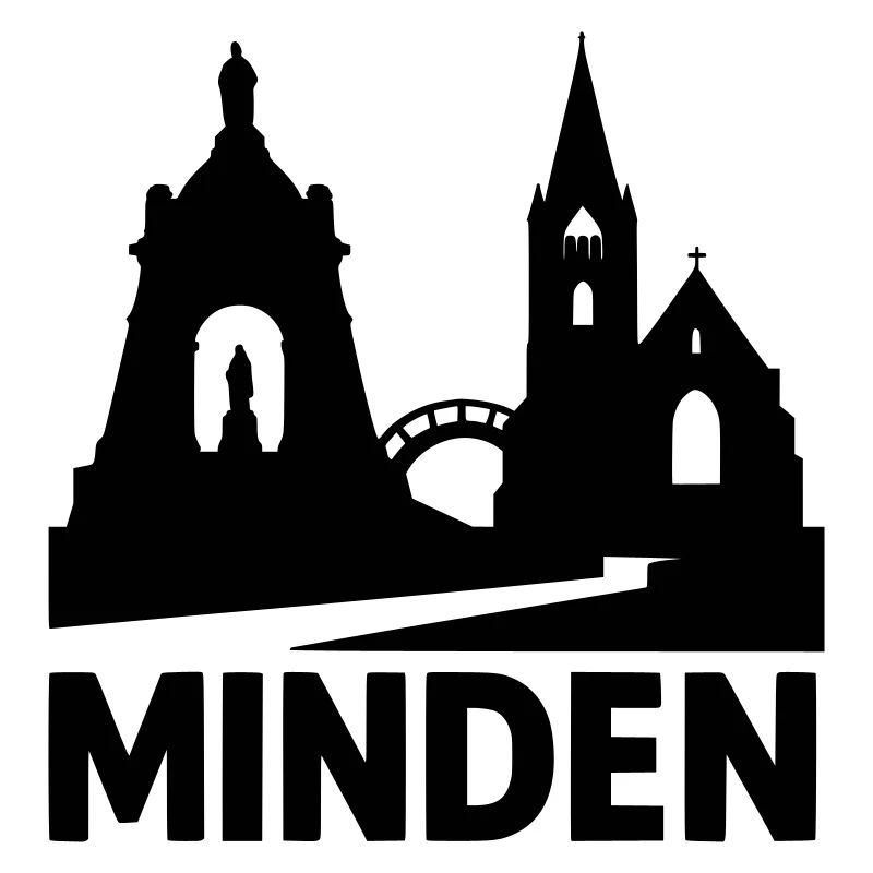Minden Westphalie Silhouette