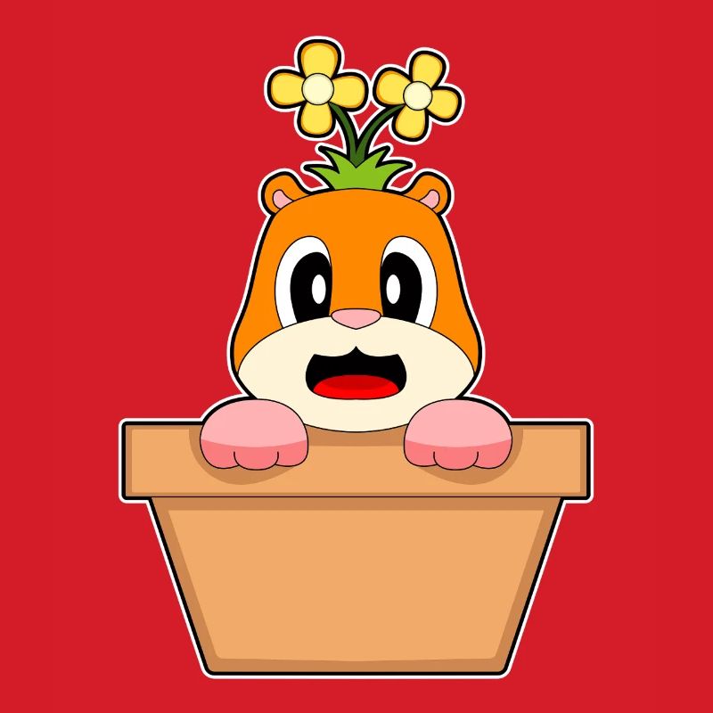 Fleur de hamster