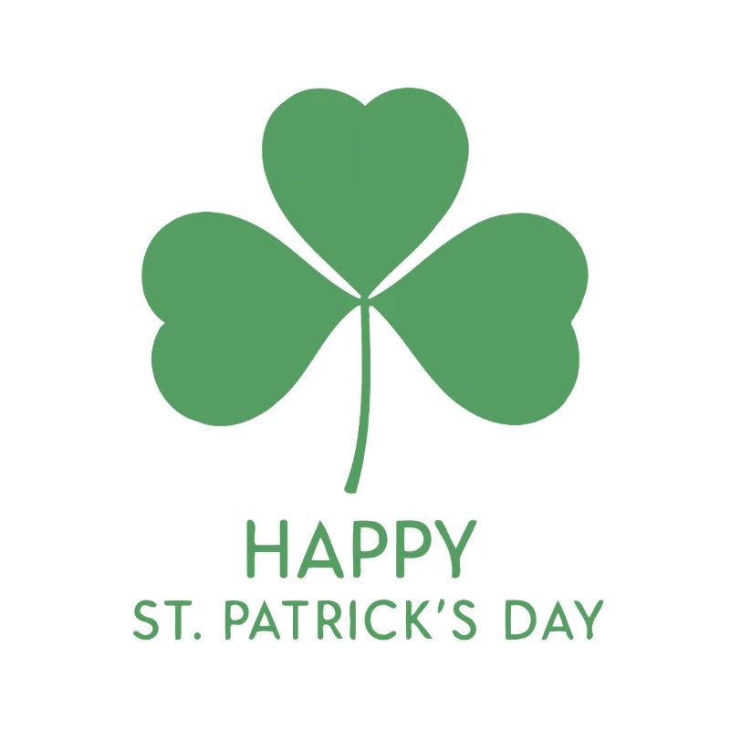 Trèfle Vert Saint Patrick