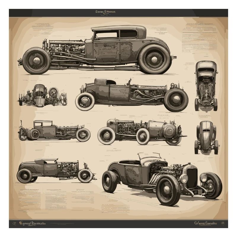 Plan / Sépia / Vintage / Rétro / Old Timer