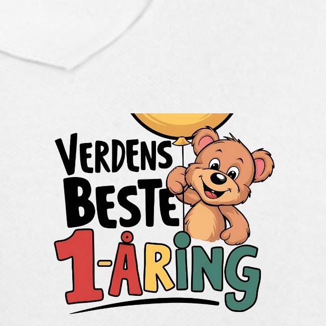 Verdens beste 1-åringv - Gave til 1-åring