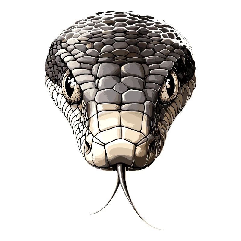 Serpent Python Cobra Mamba Serpent à sonnettes Serpent