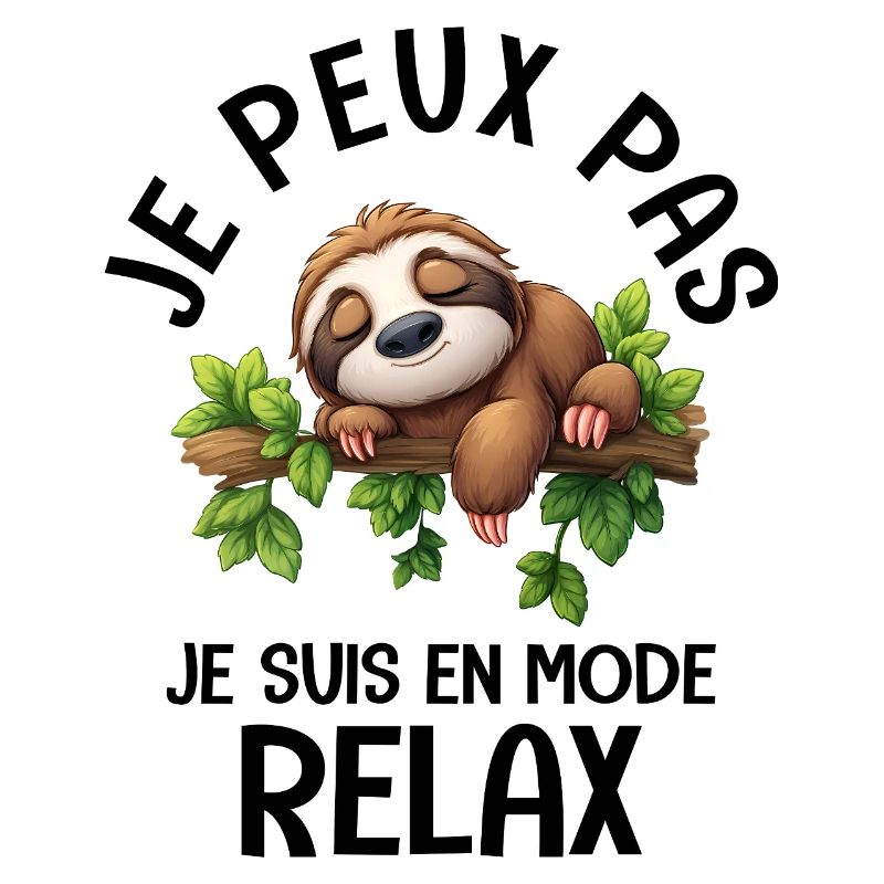 I can't, I'm in relaxed mode, Sloth, rest