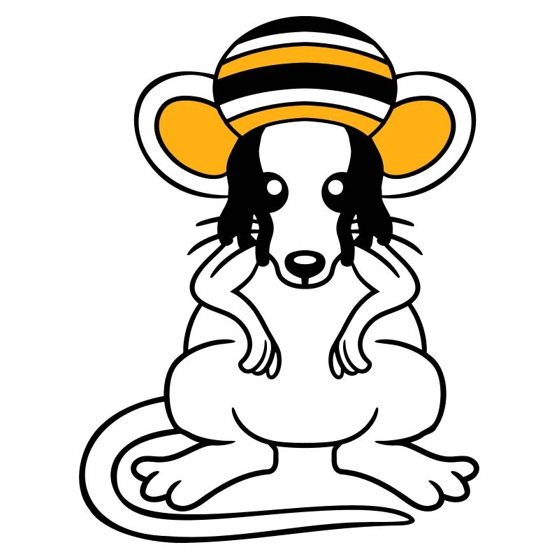 Mouse Raggae Jamaica Hat Rasta Lure Chill Hat