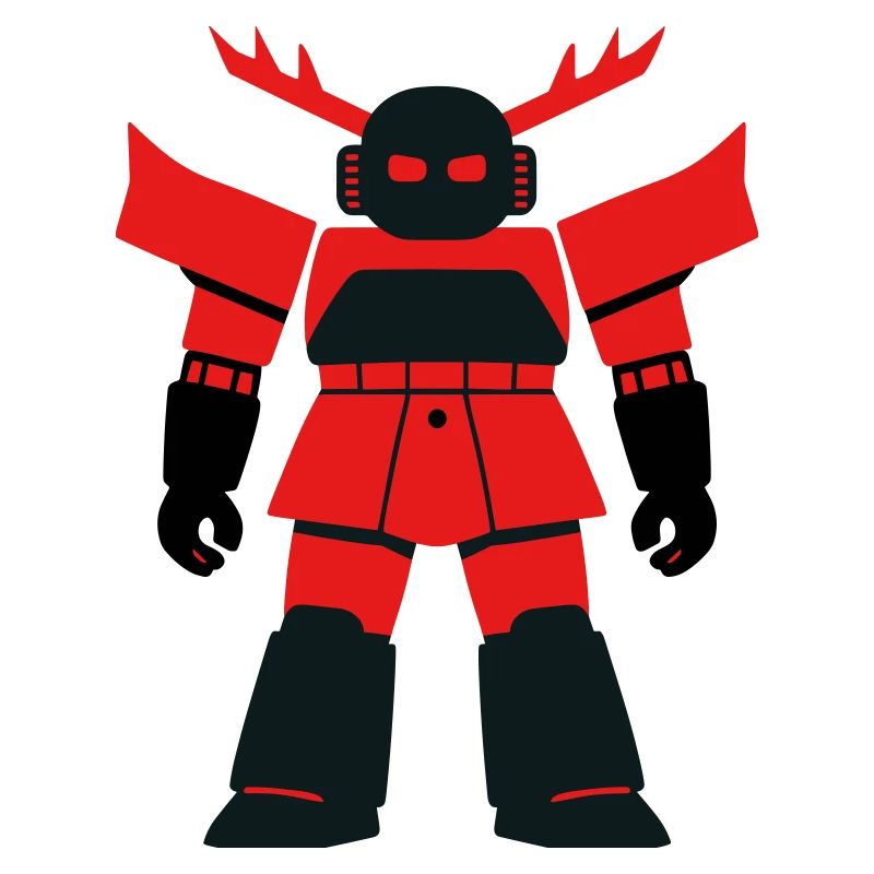 Samurai Robo with Antlers