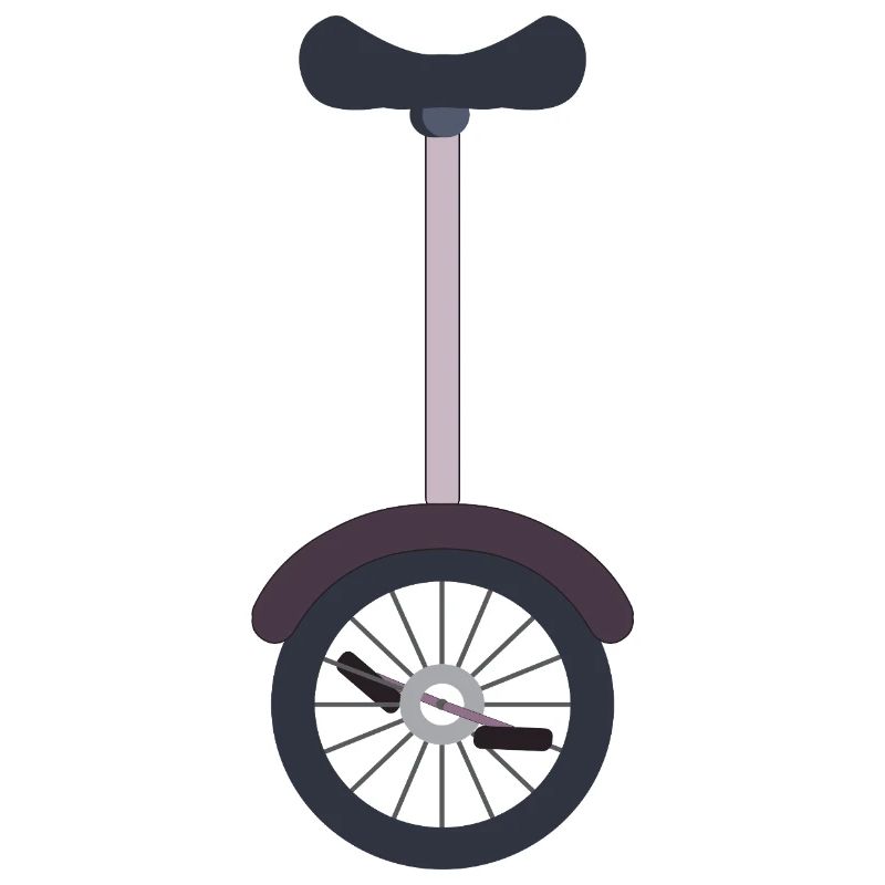 Einrad Einradfahrer
