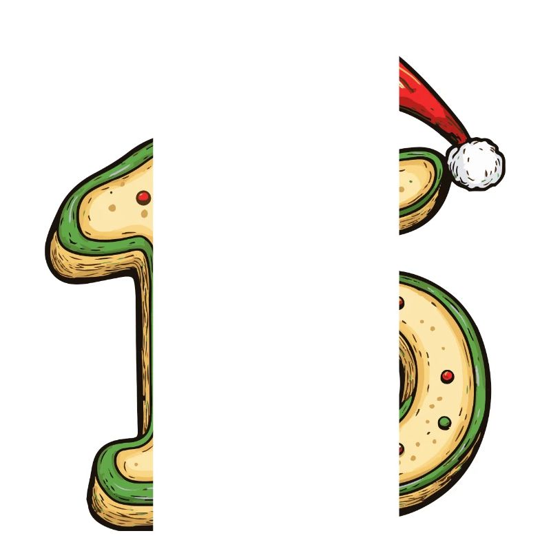 Biscuit de Noël à 16 chiffres