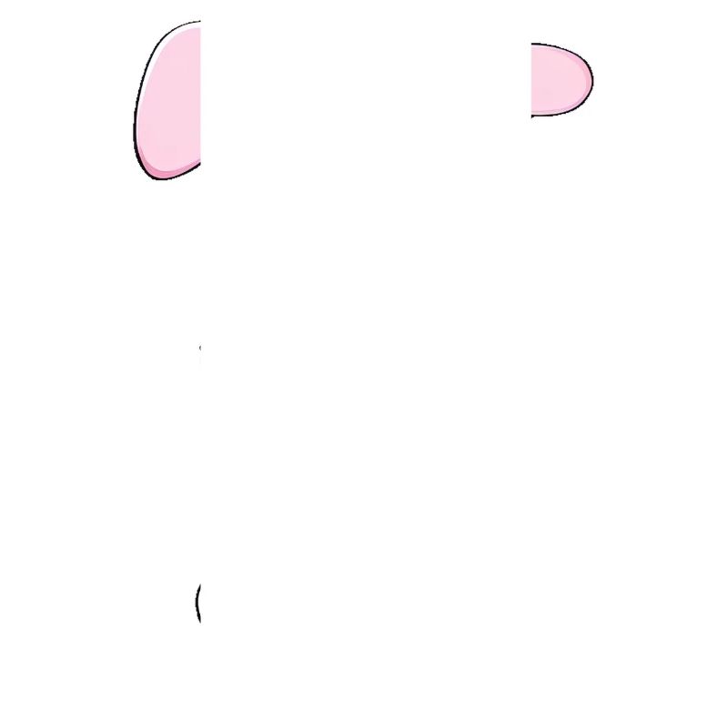 Easter bunny with Easter eggs