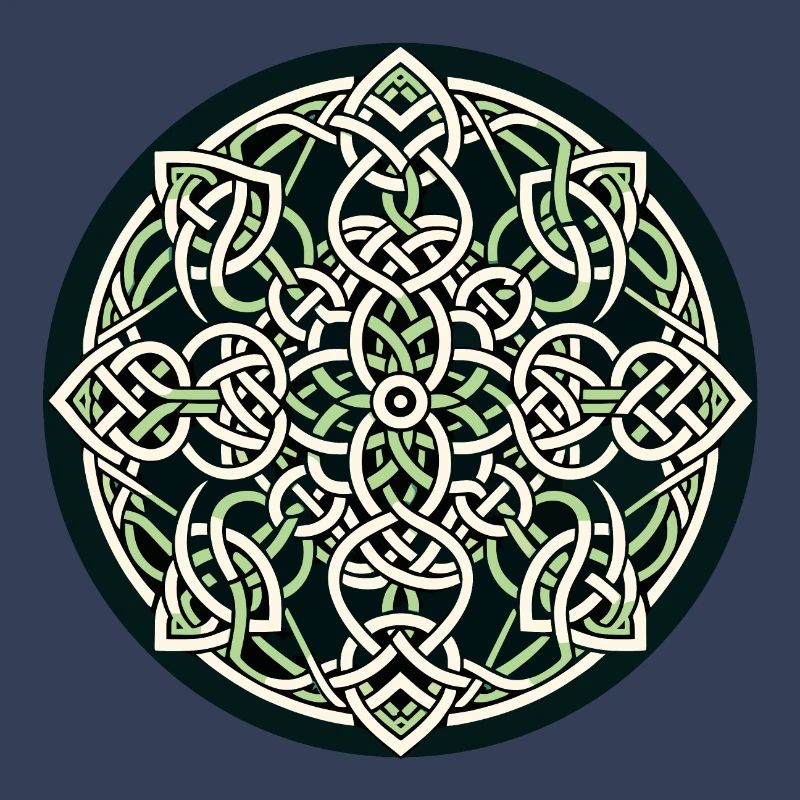 Entrelacs celtiques éternels Mandala Art 2