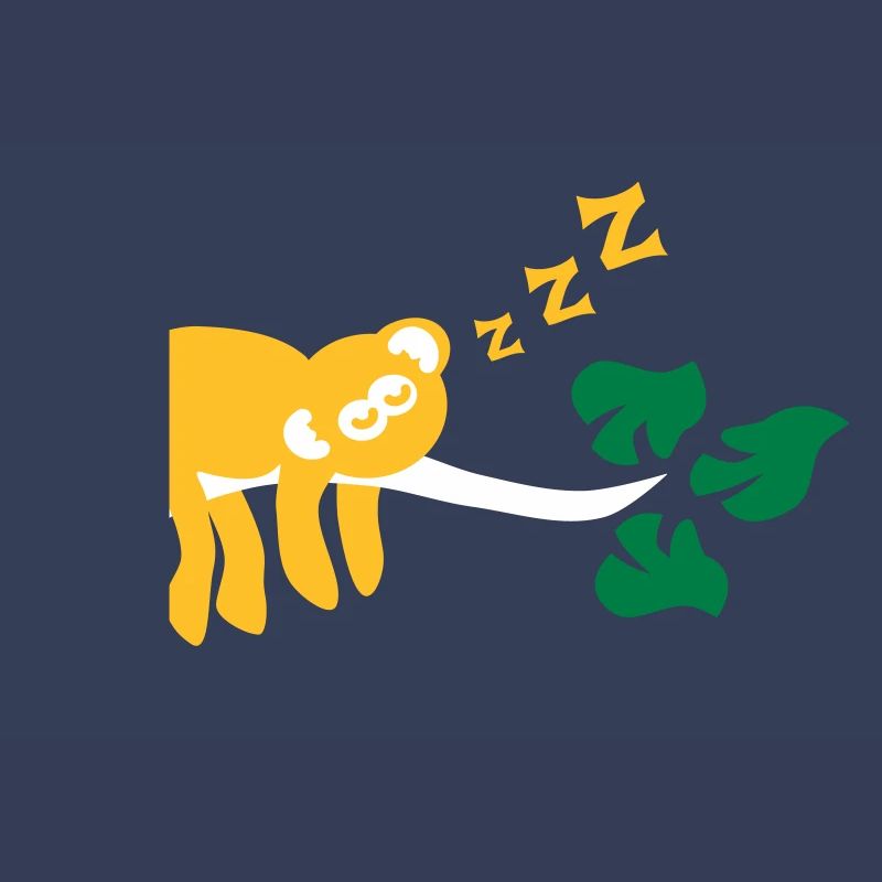 sleeping monkey