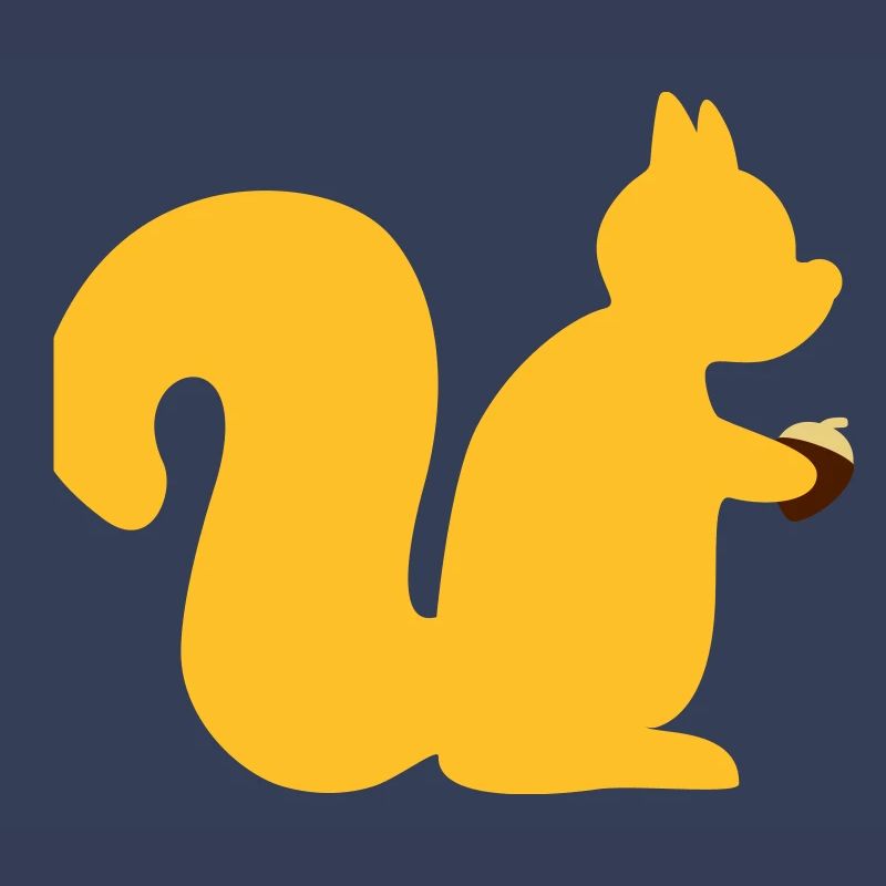 squirrel with a nut