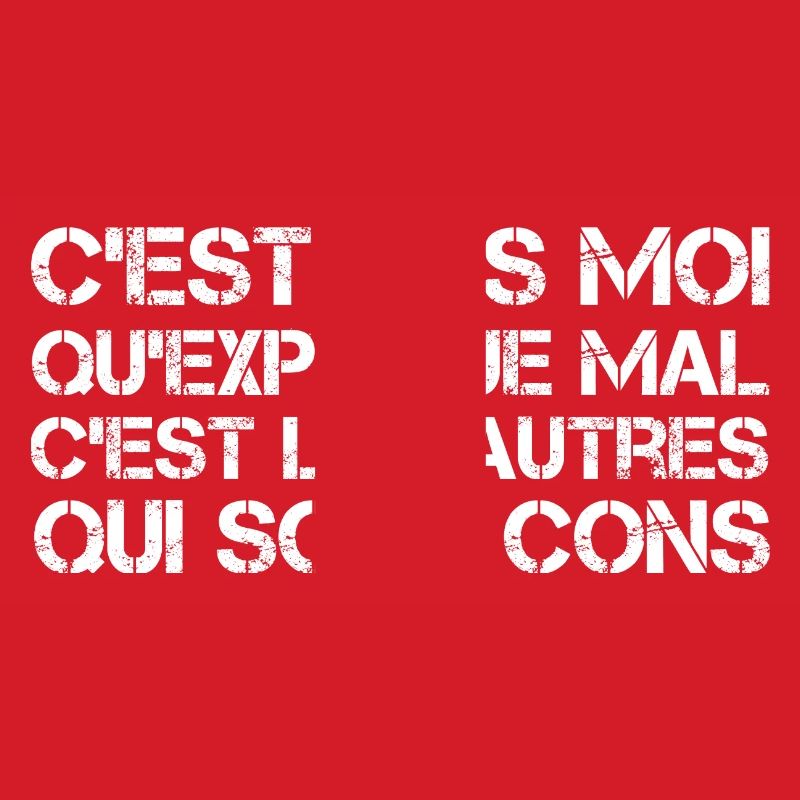 C'est pas moi qu'explique mal