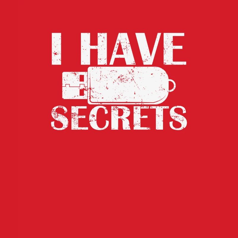 J’ai des secrets USB Stick Retro Storage Module