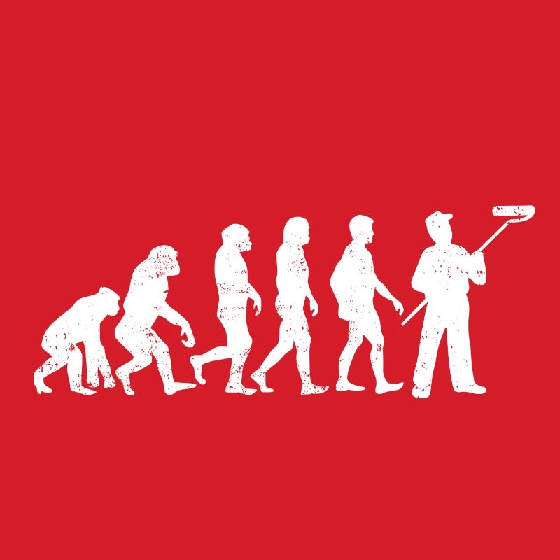 Painter evolution painter profession gift job