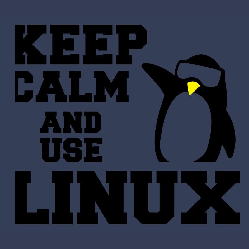 keep calm use linux