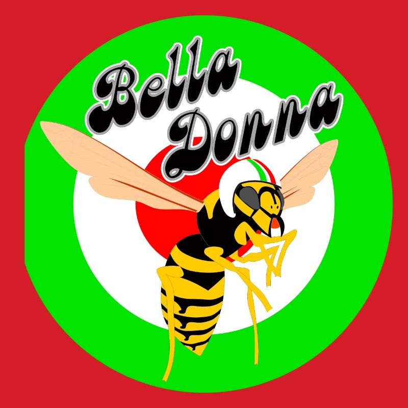 Guêpe Mod Cible Cocarde Verte Bella Donna