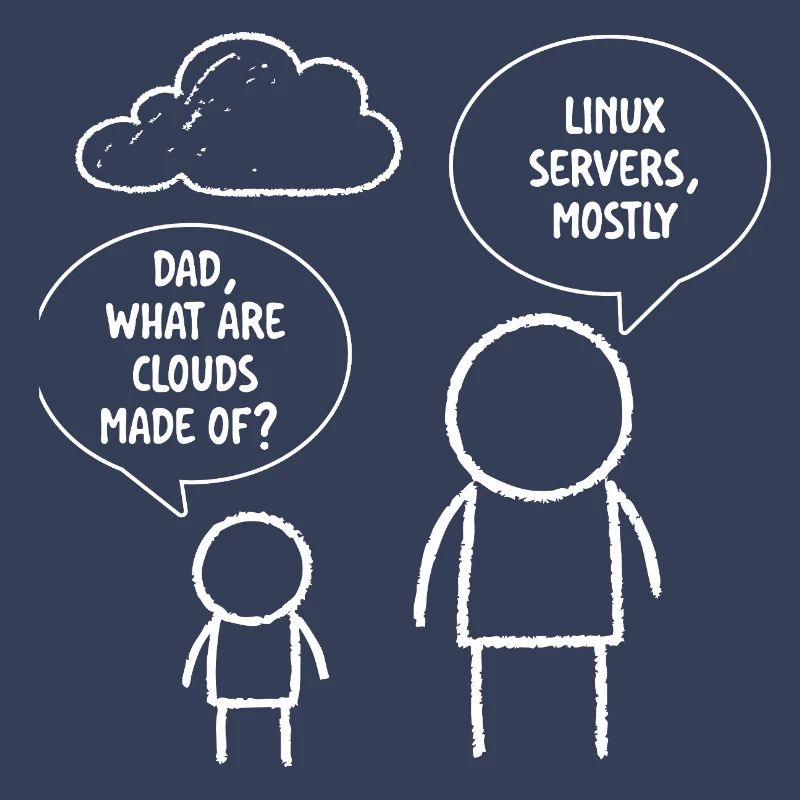 Papa Qu’est-ce que les clouds sont faits de serveurs Linux