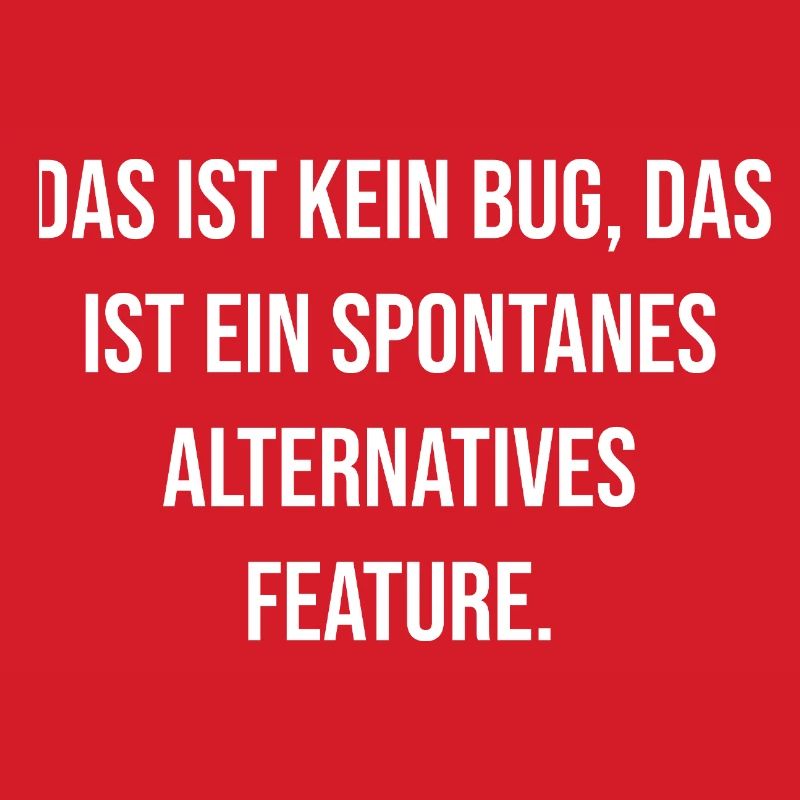 Pas de bug spontané