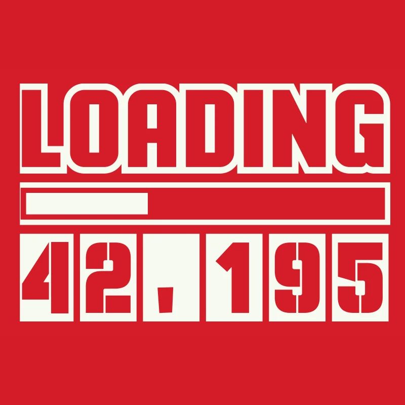 Loading 42,195 Marathon