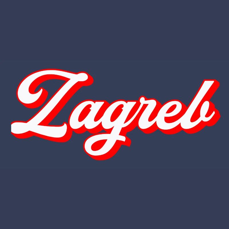 Zagreb Script Retro