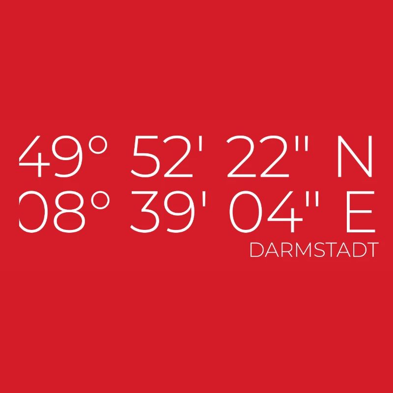 coordinates Darmstadt