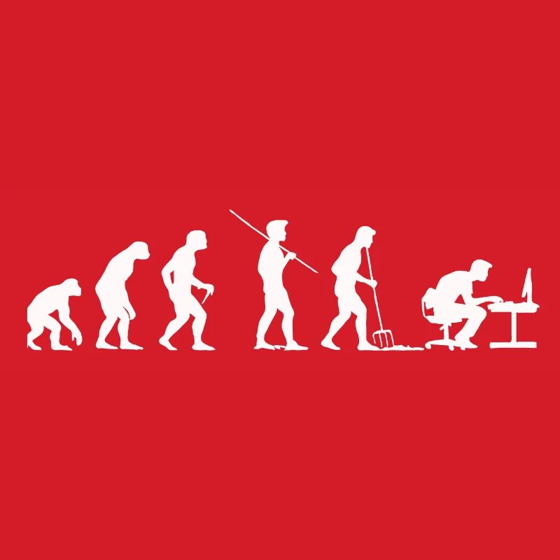 Evolution Programmierer Computerfreak