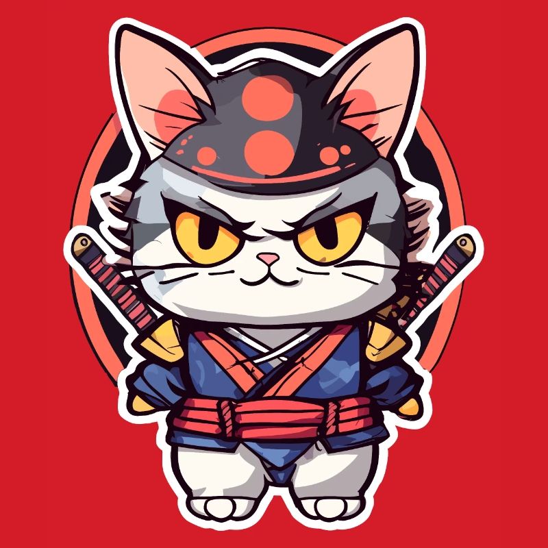 Samurai Cat #3
