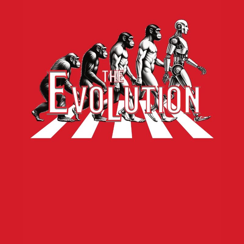 Evolution - Monkey to Robot Future Past